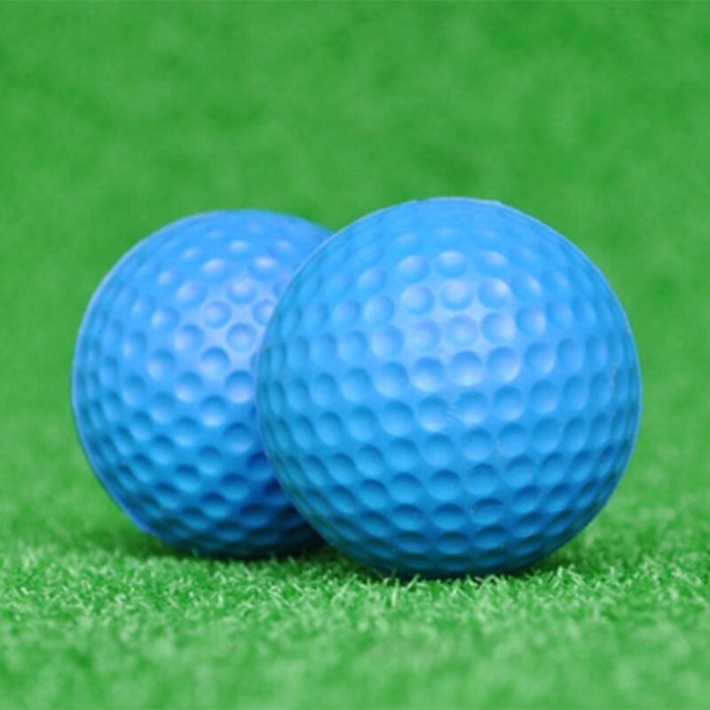 Confezione da 10 palline da golf in schiuma elastica, morbide, palline da allenamento per golf, palline per esercizi