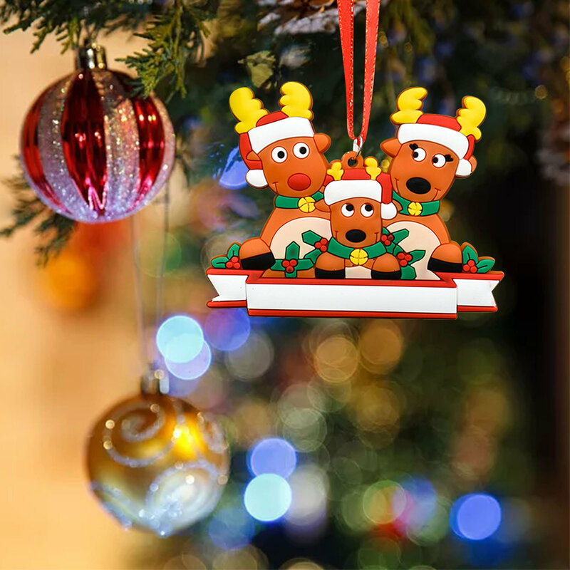 パーソナライズされた家族のクリスマスの飾り,ペンダント,装飾