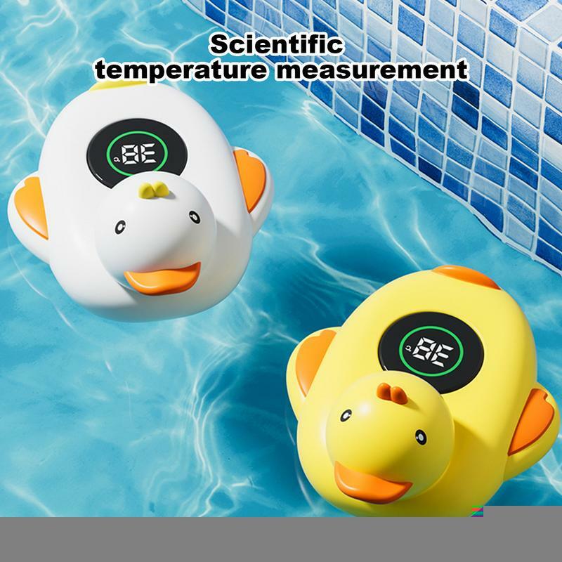 Probador de temperatura de bañera para bebé, medidor de temperatura de baño inteligente con Sensor de remojo, innovador, fácil de leer, funciona con batería