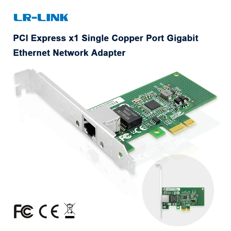 LR-LINKギガビットPCi-express,I210-T1イーサネットネットワークカード,rj45ポート,サーバー,LANコントローラー,ピクニックアダプター