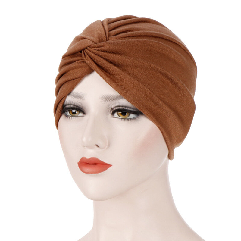 Stirn Kreuz muslimischen Hut für Frauen Turban islamische Kleidung für Frauen innere Hijab einfarbige Hijab Hauben