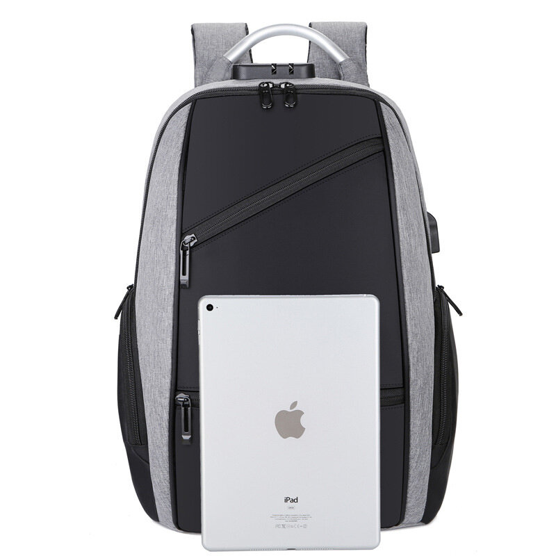 Рюкзак для мужчин и женщин, многофункциональная дорожная сумка для работы и путешествий с замком паролем, вместительная сумка для ноутбука