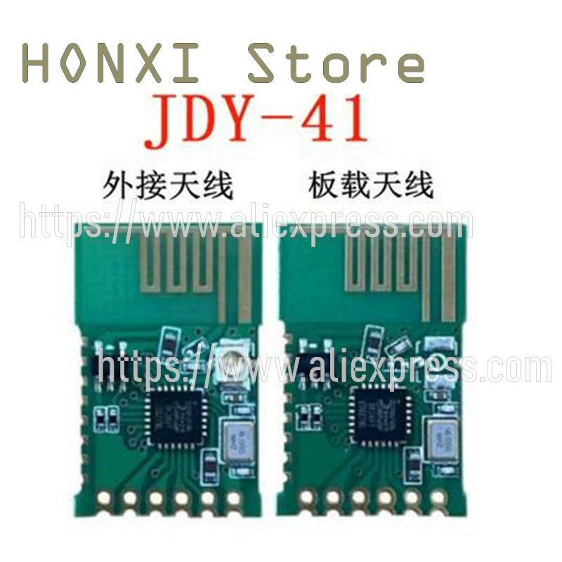 2 pces JDY-41 série passthrough a quantidade do interruptor de controle remoto 2.4g módulo sem fio para enviar e receber uma longa distância