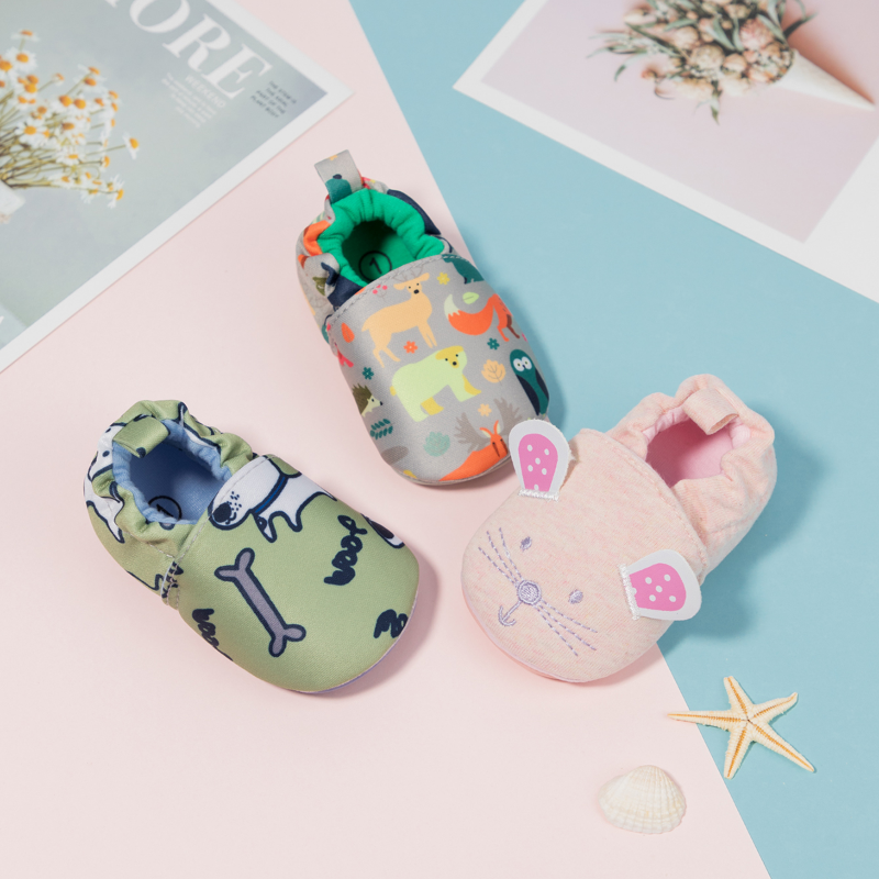 아기 유니섹스 코튼 신발, 귀여운 동물 꿀벌, 미끄럼 방지, 부드러운 바닥, 아기 소년 소녀 신발, 첫 워커, 신생아 유아 침대 신발, 2023