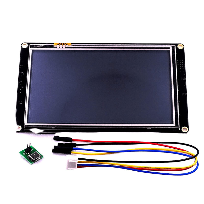 NX8048K050 Módulo de pantalla LCD TFT para Raspberry Pi kit, NX8048K050, NX8048K050, HMI, inteligente, UART, Serial Touch
