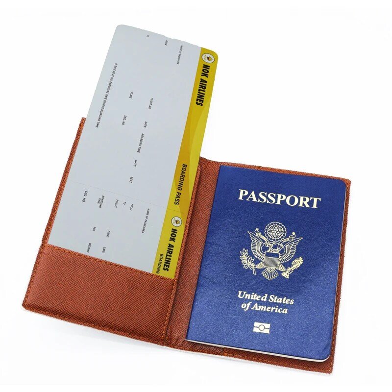 Disney Superheroes Passport Cover Avengers Travel Passport Holder For Men Leather Function Business Card Case ID Card Holder