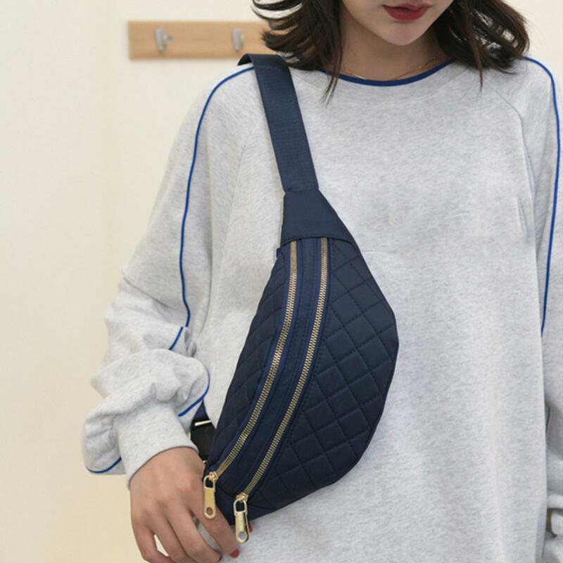 Прочный поясной кошелек для женщин, забавная слинг-сумка, дорожный кошелек, синего цвета, 2 шт.