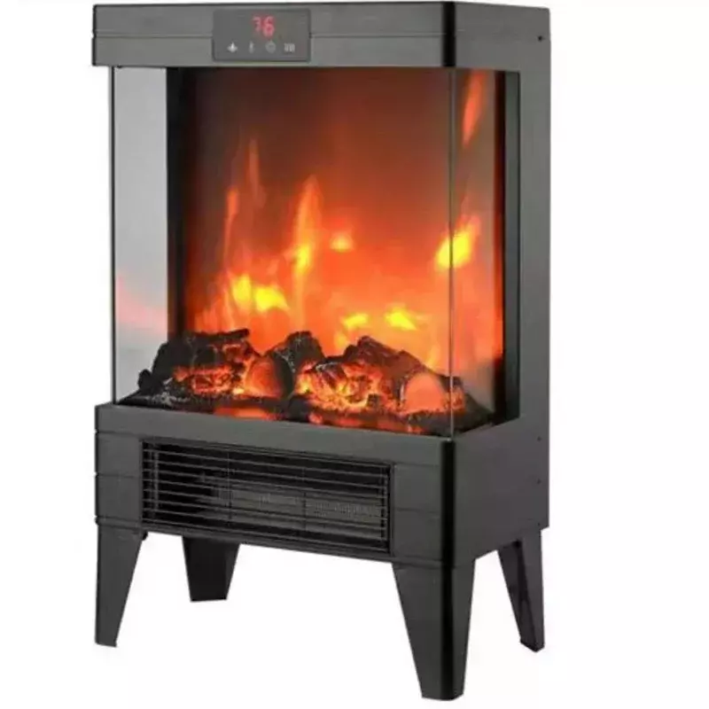Household Indoor Smokeless Electric Fireplace Heating 3D Flame Mountain Multifunctional Energy Saving Fan Heater