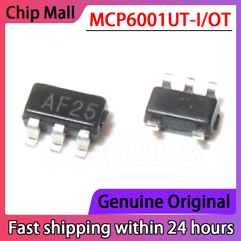 10PCs Original MCP6001UT-I/OT Écran Imprimé tains ** Amplificateur Opérationnel Puce SOT-23-5 Emballage