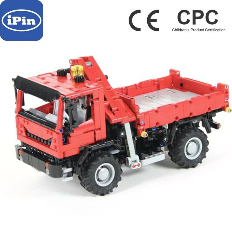MOC-126815 Truck Building Blocks DIY 8230PCS Technology Assembly Electronic Drawings Kid's Toys Birthday Gifts