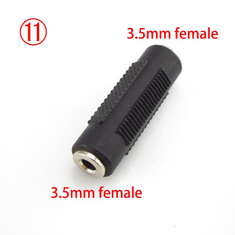 DC 6.5mm 5.5X 2.1mm 2.5mm 3.5x1.35mm 4.0 2.5mm connettore adattatore di alimentazione femmina a maschio PC tablet convertitore di alimentazione spina Jack