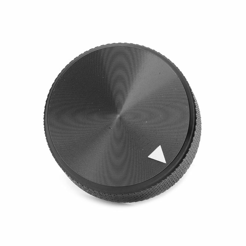 30x17mm Potentiometer Knob Cap Volume Control Aluminum Multimedia Speake T5EF
