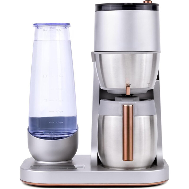 Máquina de café de 10 tazas, tecnología habilitada para WiFi, elementos esenciales de cocina para el hogar inteligente, cafeteras