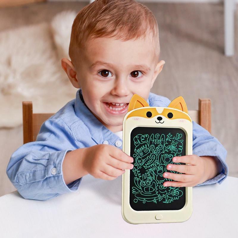 Детский планшет для письма красочные стираемые планшеты для рисования милые детские планшеты с блокировкой экрана с аккумулятором