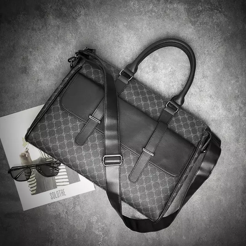 Men's Business Travel Bag Large Capacity Laptop Briefcase