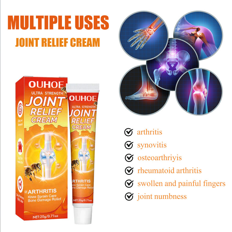 Bee Venom Joint Care Cream Relieves Knee Shoulder Neck Wrist Muscle Soreness Joint Body Care Cream Wholesale