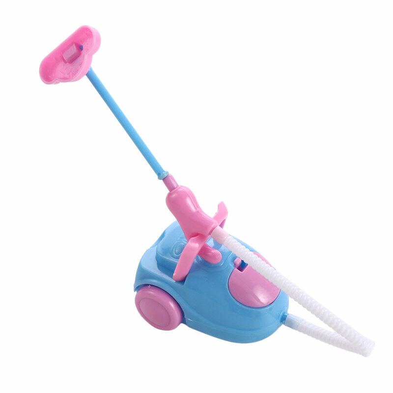 9 Stks/set Mini Pop Accessoires Household Cleaning Tools Voor Baby Doll Accessoires Kids Educatief Speelgoed