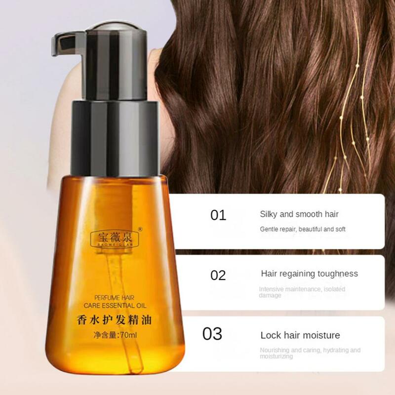 70ml marocchino cura dei capelli olio essenziale ripara capelli secchi olio essenziale nutriente levigante e migliora Shampoo crespo Fr M9I1