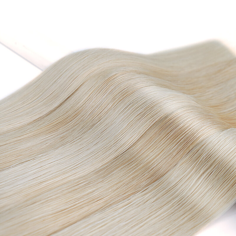 Natuurlijke Diep Zwart Bruine Kleur Cabelo Loiro Vietnamita Blonde Kleur Haar Bulk 613 Menselijk Haar Bundels Hair Extensions
