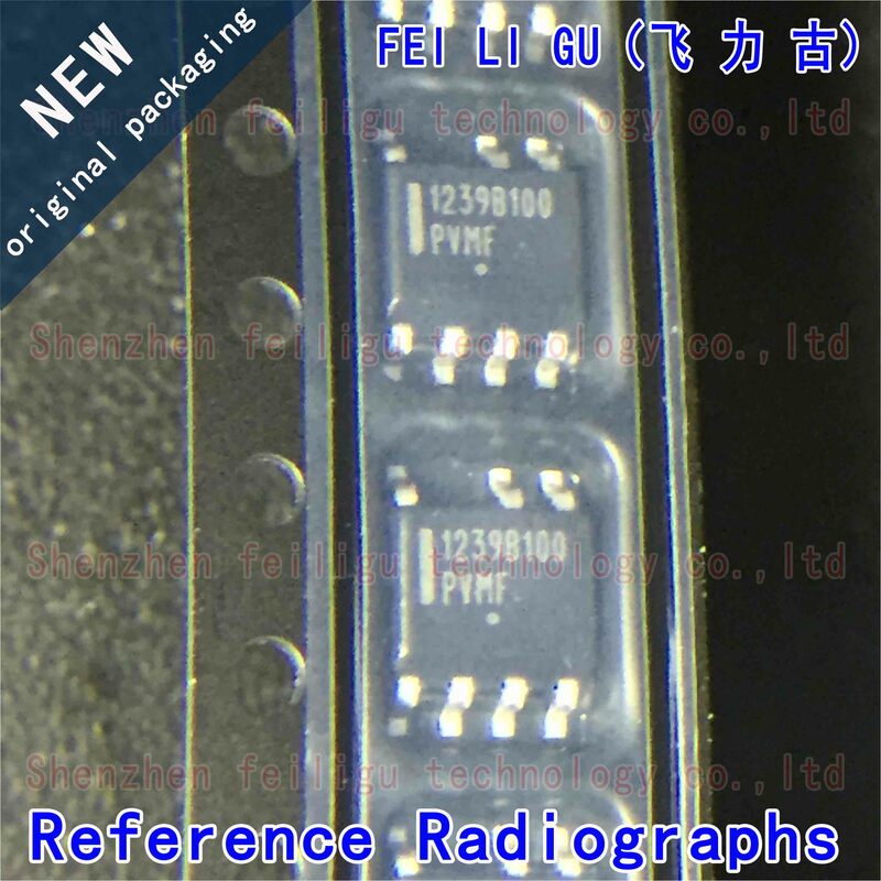 Original atual modo controlador Chip, serigrafia, 1239B100 pacote SOP8, 100% novo, NCP1239BD100R2G, NCP1239BD100, 1-30pcs