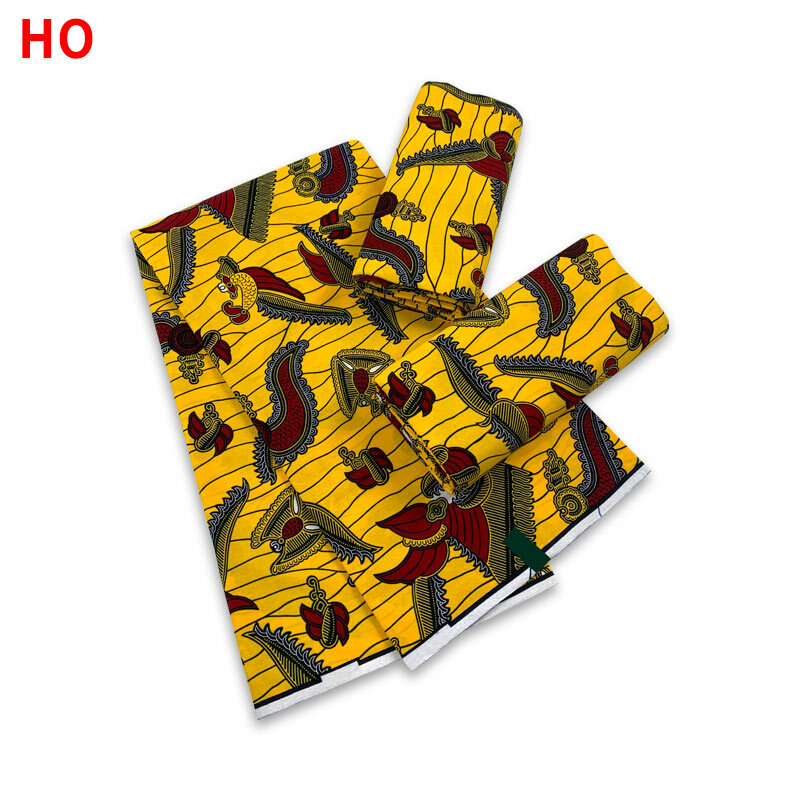Telas africanas Hollandais con estampado de cera nigeriana, telas de cera de Ghana africana de alta calidad para Patchwork Y5, nuevo estilo, 2023