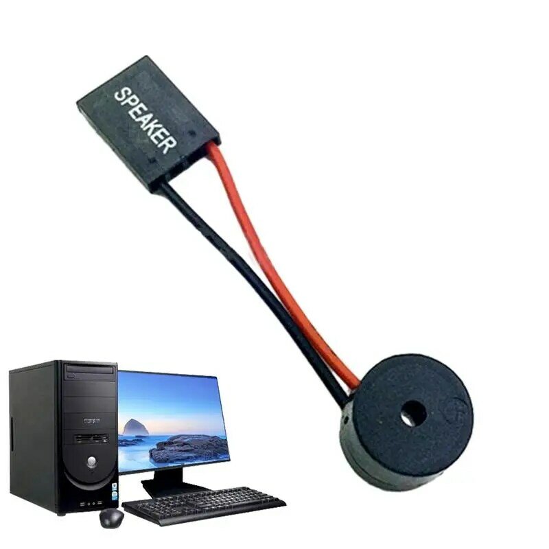 Mini Plug Speaker para PC, BIOS Interanal, Computador Motherboard, Onboard Case, Buzzer Board, Bip Alarme, Novo