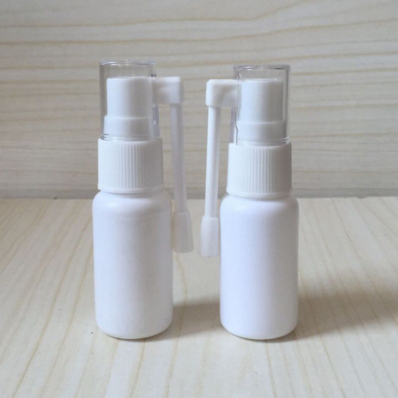 10 20ml Refillable Clear Nasal Sprayer Pump Sprayer Mist Nose Spray Container