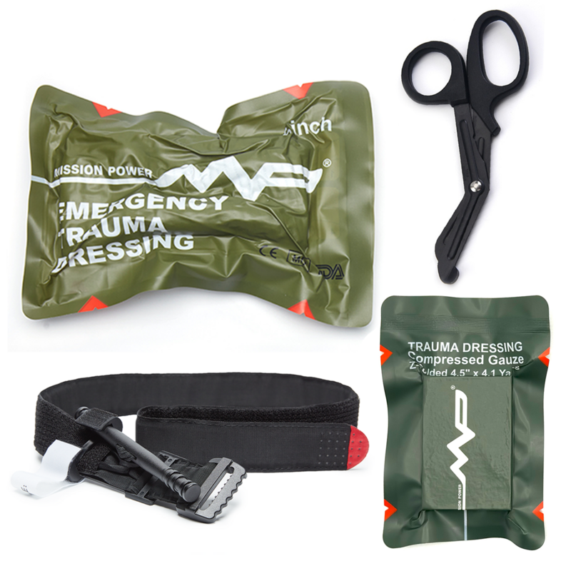 Tactical First Aid Kit for Emergency First Aid and Trauma Combat Survival Ifak Medical Kit