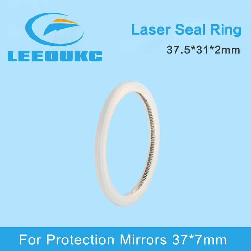 LEEOUKC Laser Seal Ring for 37*7mm 30*5mm Protective Windows 29.8×24.4×2.3mm Spring Seal Used For WSX Laser Head  KC15 NC30 SW20