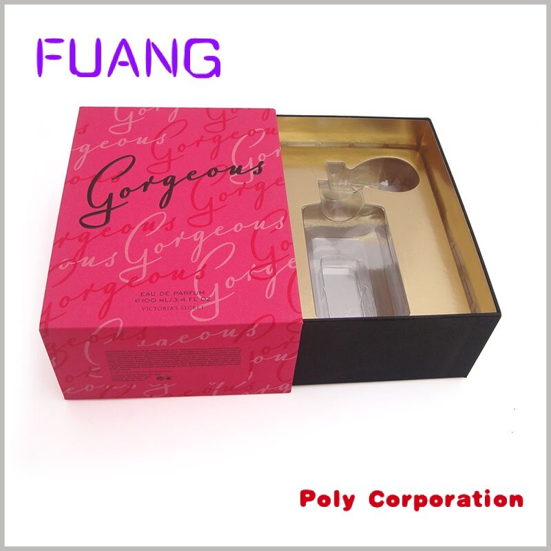 Индивидуальная индивидуальная Роскошная Подарочная коробка для парфюма 50 мл, бумажная упаковка и печать, упаковочная коробка для малого бизнеса