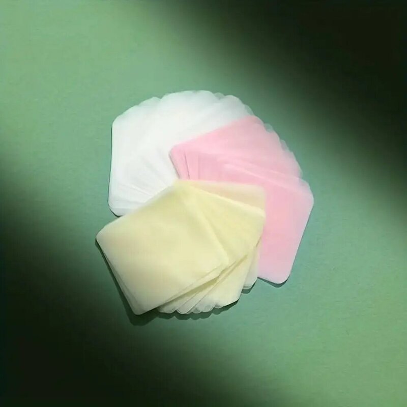 Minijabón desechable para lavado de manos, papel de jabón fino, práctico, para acampada, 50 piezas