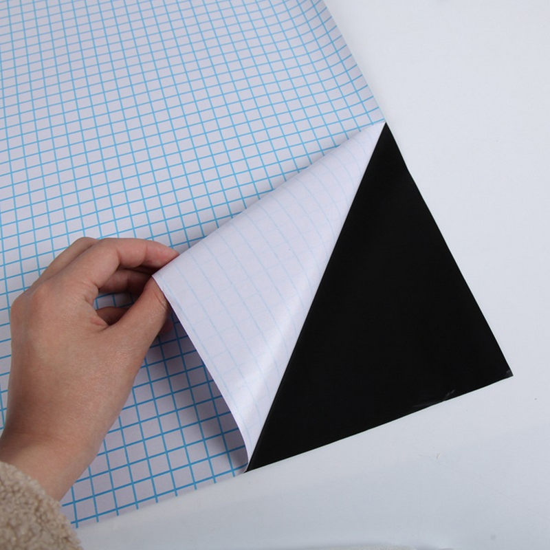 สติ๊กเกอร์กระดานดำติดผนังขนาด45*100ซม. กระดานดำกระดาษ (สีขาว)