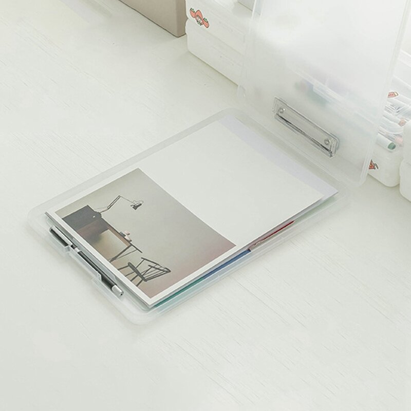 A4 File Bag Test Paper Storage File Box Multifunctional Plastic Office Stationery