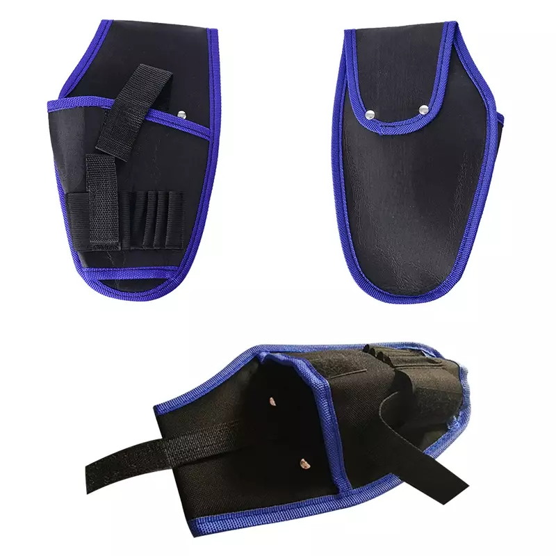 Tas peralatan kain Oxford kuat dan desain tebal pakaian tahan air listrik lebar alat sabuk pemegang kantong Kit