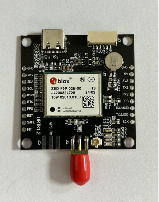 ZED-F9P-02B-00 RTK modulo di posizionamento del livello di centimetri differenziale modulo di navigazione GPS nuova scheda GNSS del ricevitore di alimentazione