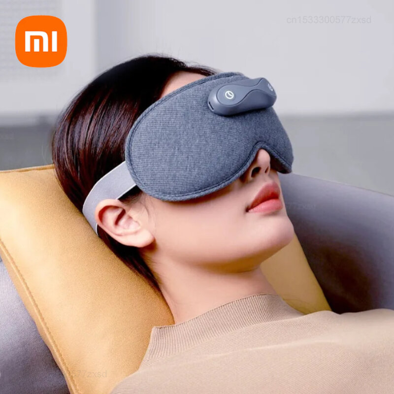 Xiaomi-mascarilla de ojos calentada de grafeno KULAX, máscara de ojos para dormir, sombreado completo, relajante, bloqueador de luz, ayuda para dormir, máscara de ojos para el hogar, nuevo