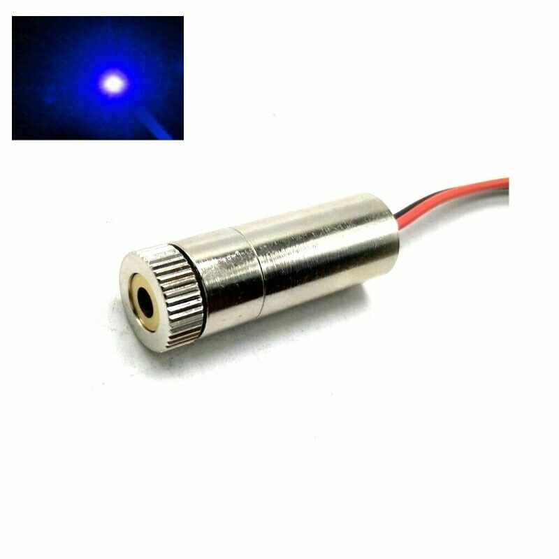 Modulo Laser a punti blu-ray industriale 450nm 5mw DC3-5V 12*35mm