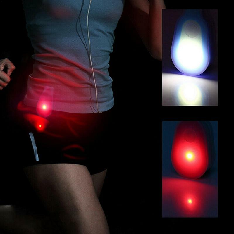 Luce di marcia a LED luci di marcia notturne strumento di Verlichting luci da Jogging di sicurezza portatili attrezzatura da corsa riflettente Pet impermeabile