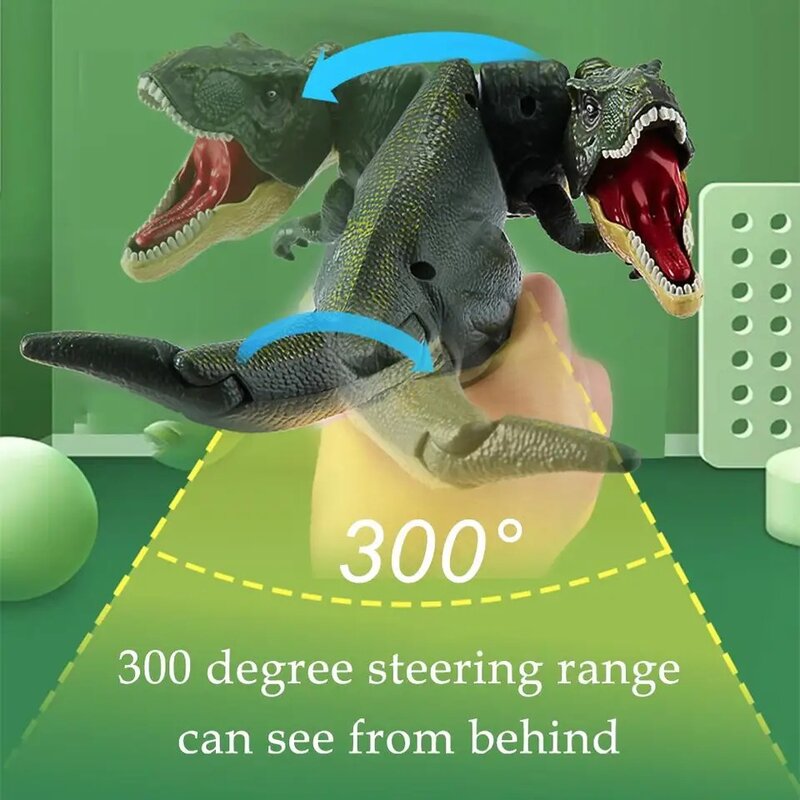 نموذج ديناصور محاكاة العالم الجوراسي ، لعبة تفاعلية لدغة الجدة للأطفال ، يتأرجح الديناصور ريكس ، هدية للأطفال والأولاد