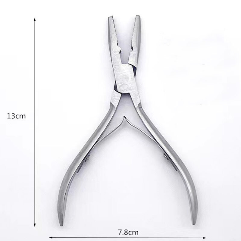 Professional  Hair Extension Plier Weft Application Pliers Micro Link Beads Closer Plier