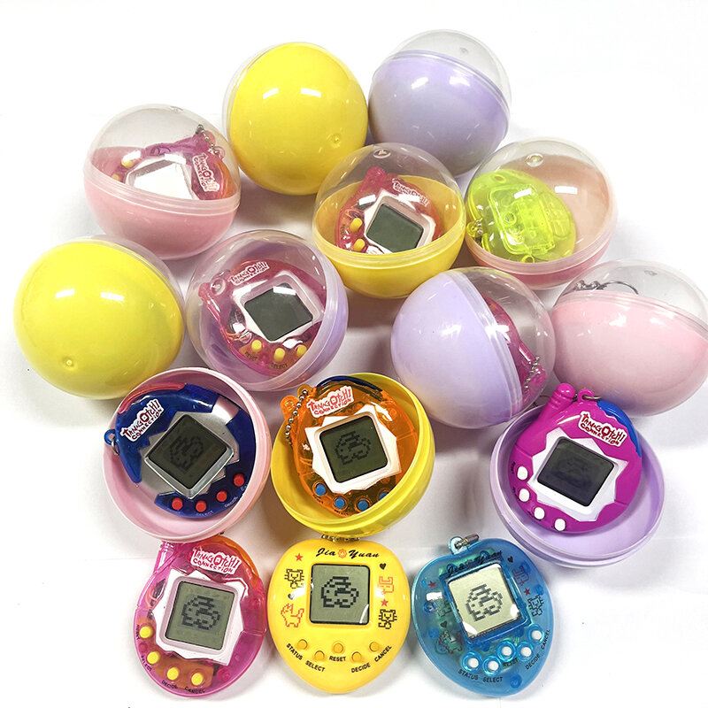 1 pz divertente Macaron capsule animali domestici elettronici Tamagotchi 90S nostalgico 49 animali domestici In un virtuale Cyber Digital Pet Pixel Toys