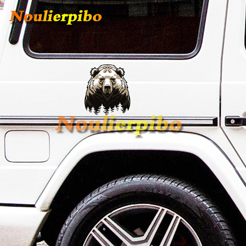Alta qualidade etiqueta do carro urso pvc carro pára-choques janela da motocicleta camper decoração trolley caso portátil do telefone móvel vinil decalque