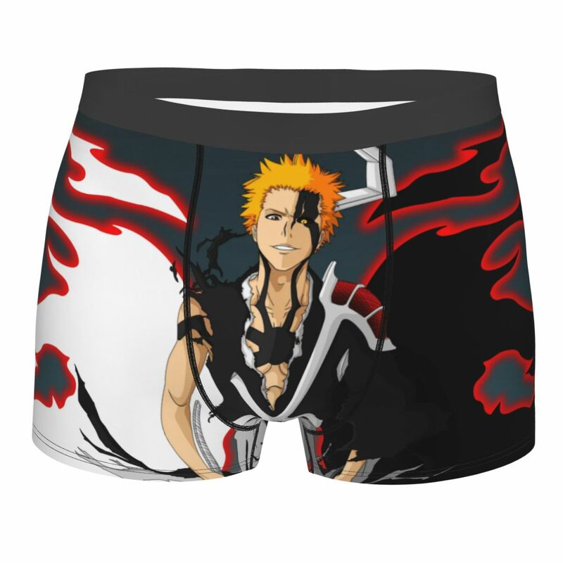 Bleach Underwear Bleach Anime Boxer Shorts Quality Men's Panties Breathable Shorts Briefs Gift Idea