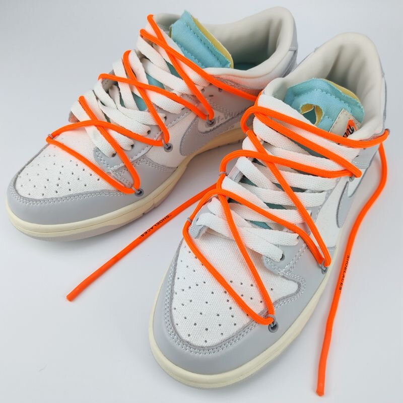 Cordones redondos estampados para zapatos, cordones para zapatillas deportivas informales de 160cm, 63 pulgadas, 1 par