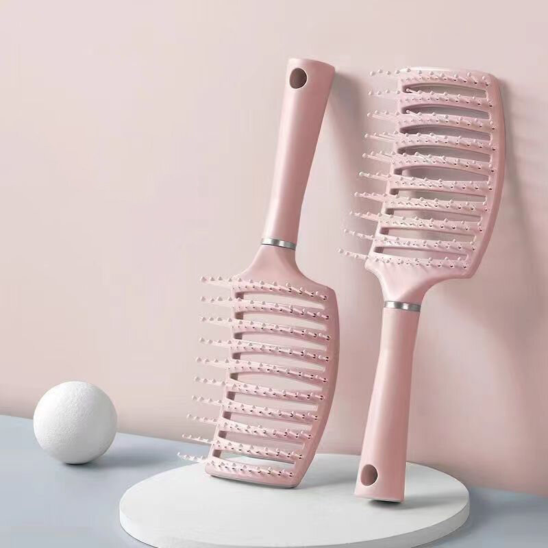 Detangle Hairbrush with Air Cushion Comb, Ferramentas de Cabeleireiro, Cabeleireiro, Fluffy, Anti-Hair Loss, Massagem, Escova para Todos os Tipos