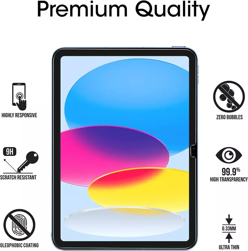3Piece Tempered Glass Protector for Chuwi HiPad XPRO Hi10 XPro Screen Protectors Ultra Clear Protective Films for HiPad Max