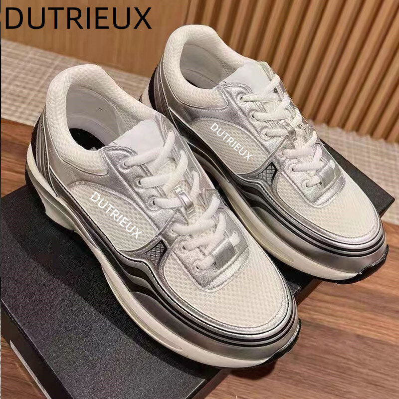 Luxury Sneakers Women's Sports Shoes Comfortable Damping Male Tennis Fashion Anti Slip Women's Autumn Shoes Outdoor Moccasins