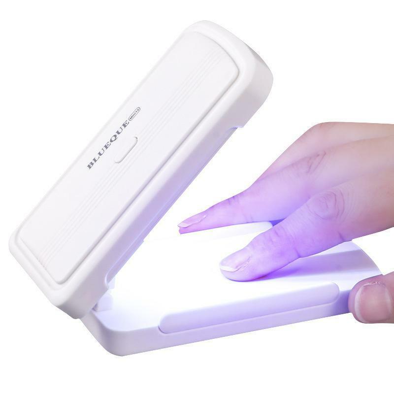 Mini lampe de séchage UV LED pliable pour manucure, séchage rapide du vernis gel, outil professionnel d'art des ongles, 36W