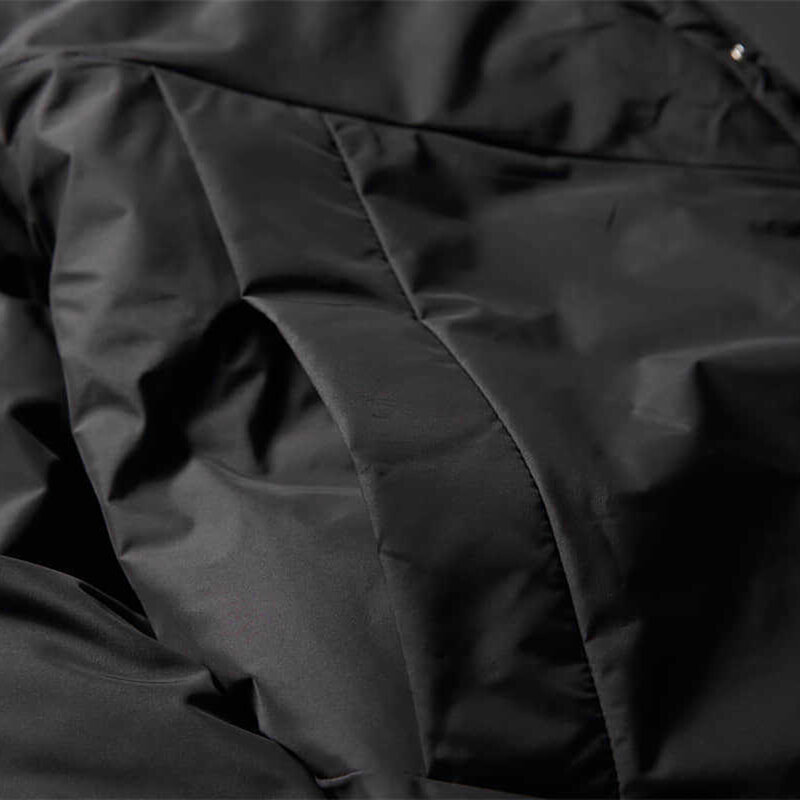 Jaket Puffer empuk parka gaya Jepang pria, jaket musim dingin longgar hitam kasual tebal Streetwear Hip Hop Y2K untuk pria 2023