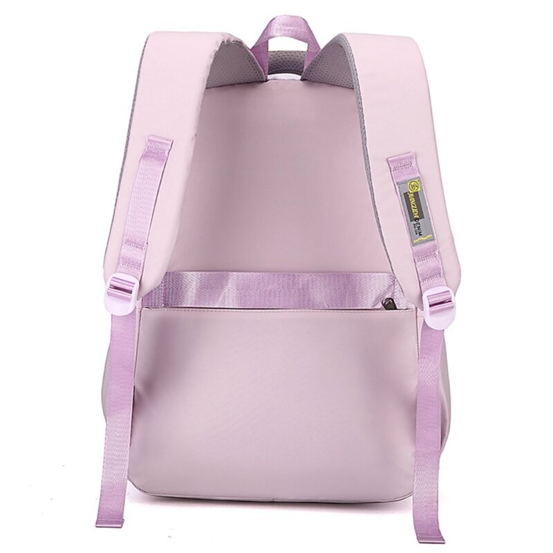 Y166 Backpack Double Strap Shoulder Bag Lightweight Bookbags for Girl Student Versatile Rucksack Large Capacity Schoolbags